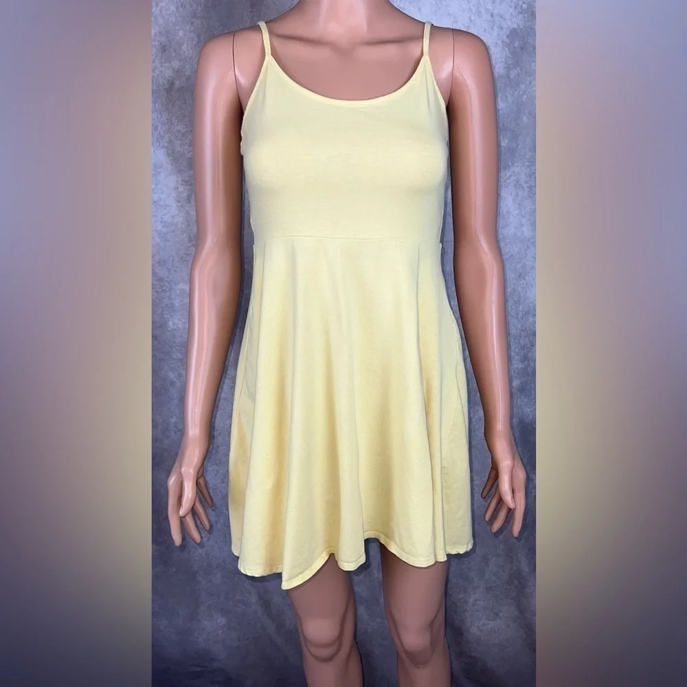 Pastel Yellow Sundress Sz S by Forever 21 - Picture 1 of 6